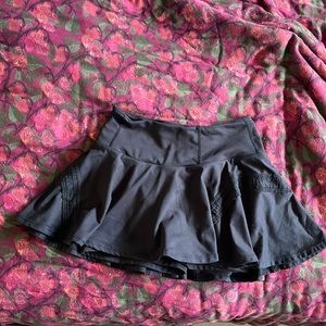 FP Movement by Free People Black Mini Skirt